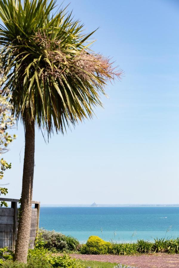 La Métairie du Vauhariot: Seaside Lodge with Mont Saint-Michel View Cancale Exterior photo